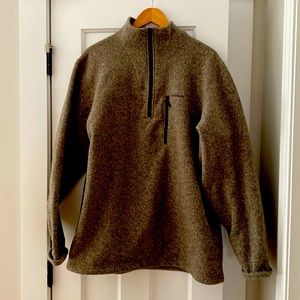 Simms Heather brown pullover jacket